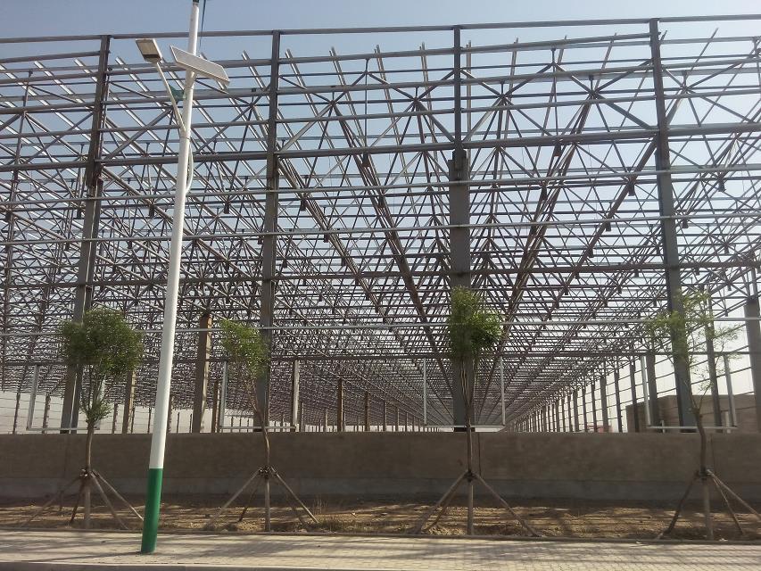 文山汽车工业厂房网架